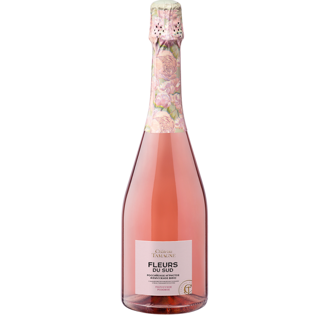 Kuban-Vino Fleurs du Sud sparkling semi-dry rose 2020