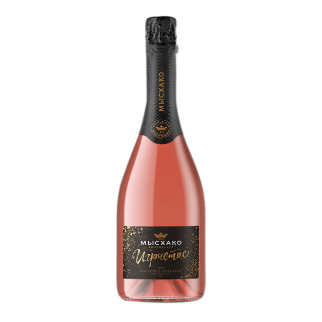 Myskhako sparkling semi-dry rose 2020